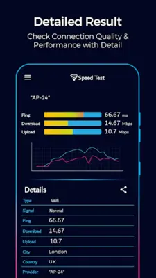 Speed Test - Test Wifi Speed android App screenshot 4